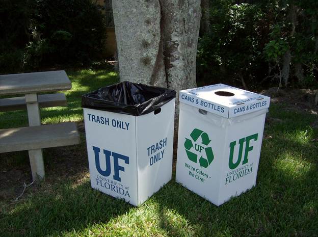 Trash and Recycle Bins